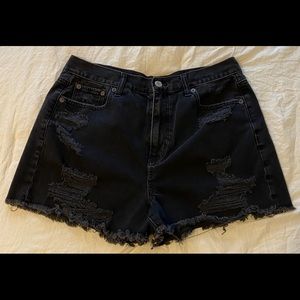 American Eagle High-Rise Denim Shorts